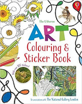 Usborne ART Colouring & Sticker Book